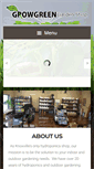 Mobile Screenshot of growgreengardenshop.com