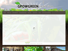 Tablet Screenshot of growgreengardenshop.com
